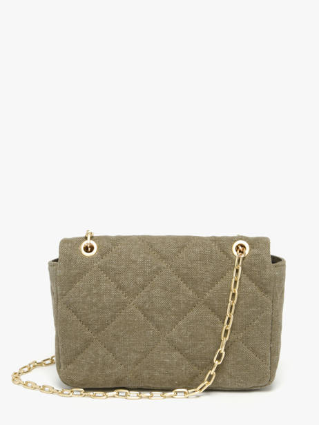 Cross Body Tas Moon Linnen Vanessa bruno Groen moon 70V40533 ander zicht 5