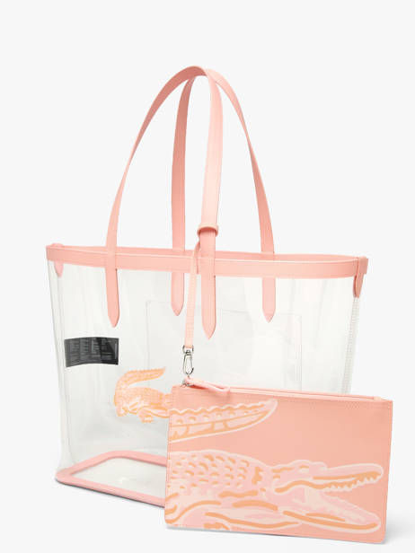 Schoudertas Anna Lacoste Roze anna NF5326AS ander zicht 1
