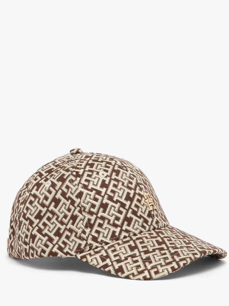 Pet Tommy hilfiger Bruin monogram AW18916 ander zicht 1
