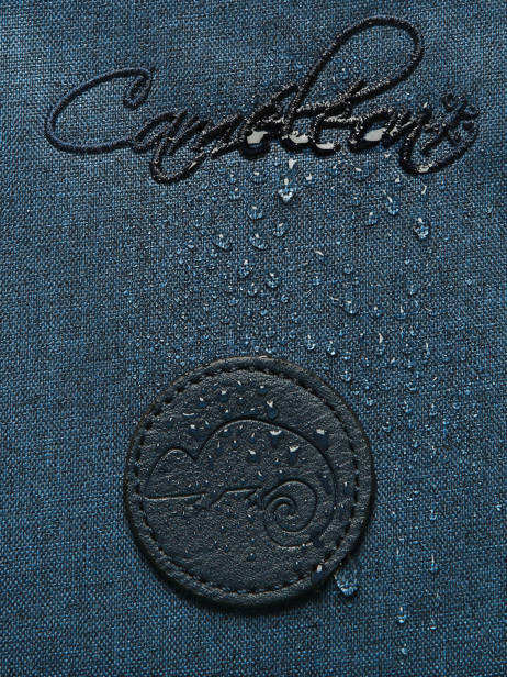 Boekentas 3 Compartimenten Vintage Color Cameleon Blauw vintage color VIC-CA41 ander zicht 6