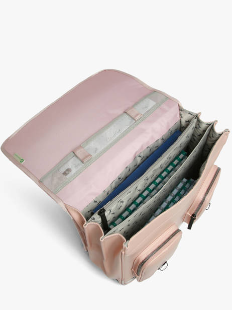 Boekentas Vintage North Cameleon Roze vintage north CA41 ander zicht 4