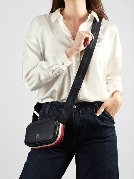 Cross Body Tas Th Logotape Tommy hilfiger Blauw th logotape AW18741 ander zicht 1