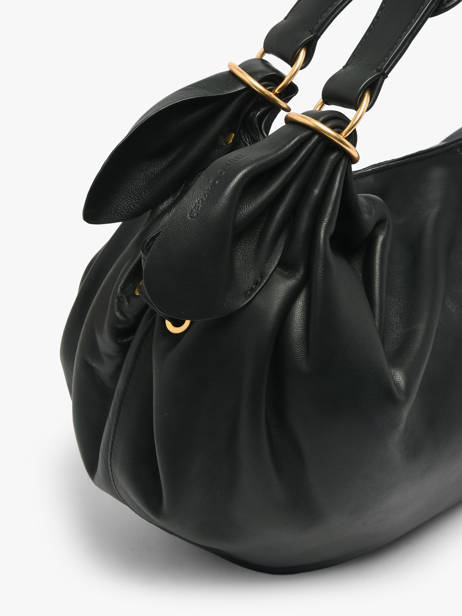 Schoudertas Studio Leder Gerard darel Zwart studio Y457 ander zicht 3