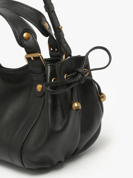 Cross Body Tas Icone Leder Gerard darel Zwart icone DDS73410 ander zicht 5
