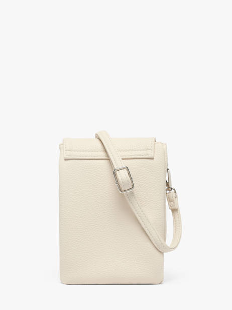 Cross Body Tas Grained Miniprix Wit grained F3609 ander zicht 2