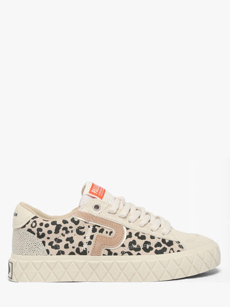 Sneakers Uit Leder Palladium Beige women 99628904