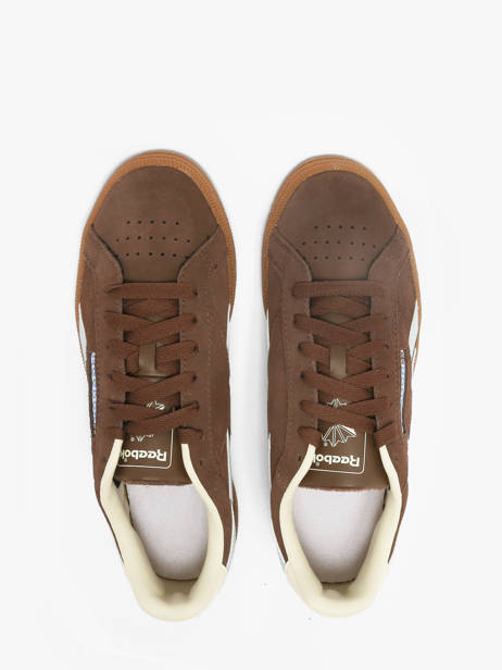 Sneakers Uit Leder Reebok Bruin women 244642 ander zicht 3