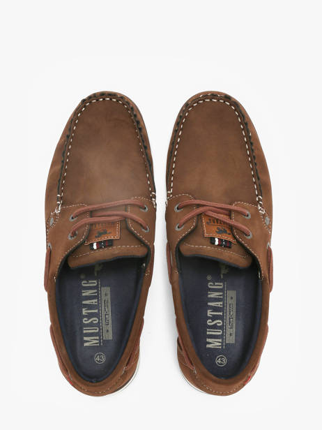 Bootschoenen Mustang Bruin men M0051002 ander zicht 3