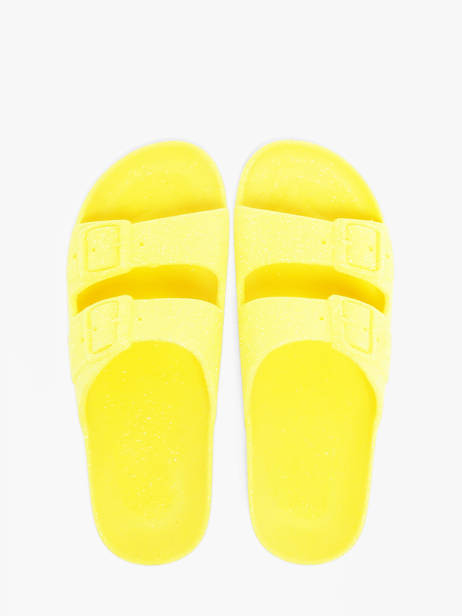 Slippers Cacatoes Geel women 1020 ander zicht 3