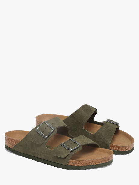 Slippers Birkenstock Groen men 1024550 ander zicht 1