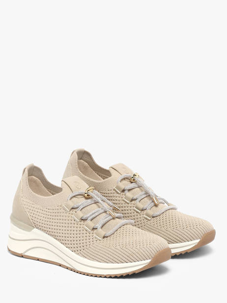 Sneakers Met Platformzool Remonte Beige women 60 ander zicht 1