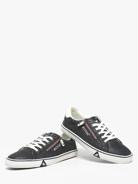 Sneakers Mustang Blauw men M0211004 ander zicht 2