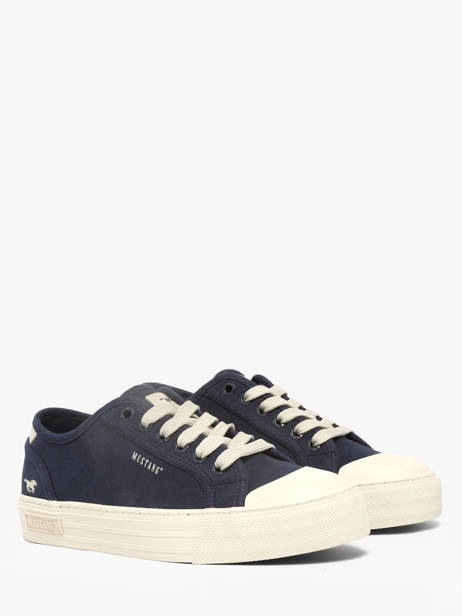 Sneakers Mustang Blauw women M0232003 ander zicht 1