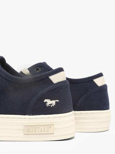 Sneakers Mustang Blauw women M0232003 ander zicht 2