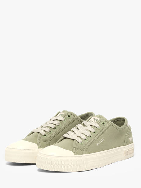 Sneakers Mustang Groen women M0232003 ander zicht 1