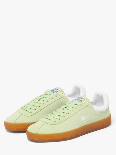 Sneakers Uit Leder Lacoste Groen women 1SFA0080 ander zicht 1