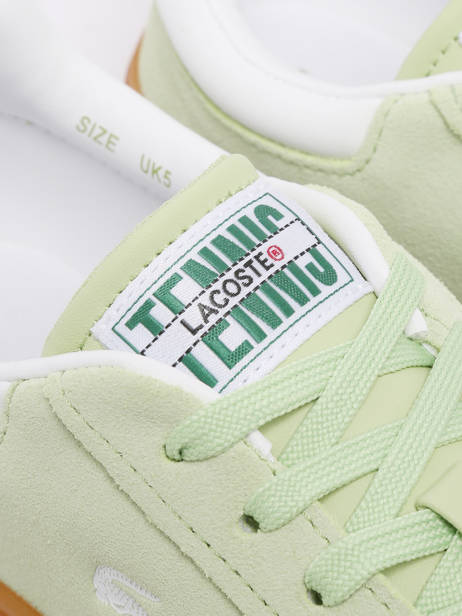 Sneakers Uit Leder Lacoste Groen women 1SFA0080 ander zicht 2