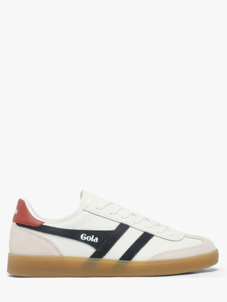 Sneakers Uit Leder Gola Wit men CMB744WU
