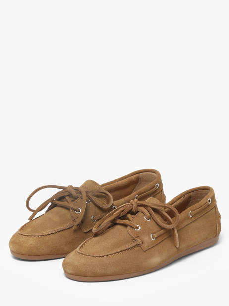 Bootschoenen Uit Leder Pavement Beige women 24128174 ander zicht 1