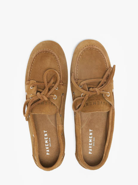 Bootschoenen Uit Leder Pavement Beige women 24128174 ander zicht 3