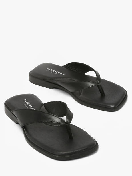 Sandalen Uit Leder Pavement Zwart women 25277 ander zicht 1