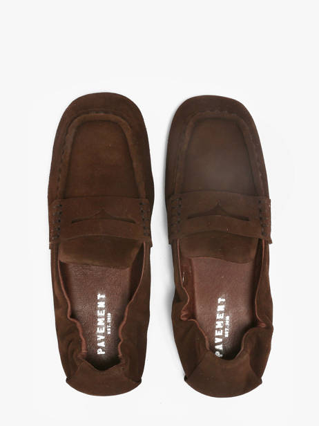 Mocassins Uit Leder Pavement Bruin women 1 ander zicht 3