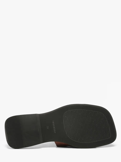 Slippers Uit Leder Pavement Bruin women 25216 ander zicht 4