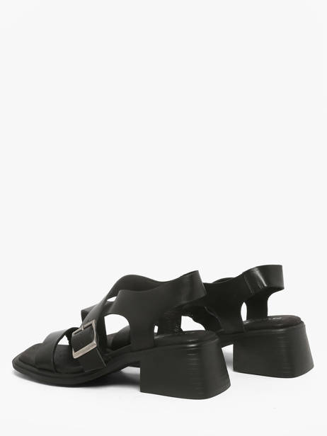 Sandalen Met Hak Uit Leder Pavement Zwart women 25273 ander zicht 2