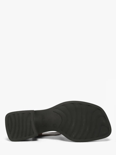 Sandalen Met Hak Uit Leder Pavement Bruin women 25273 ander zicht 4