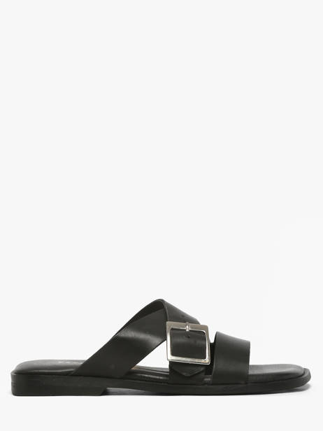 Slippers Uit Leder Pavement Zwart women 25276