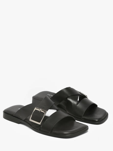 Slippers Uit Leder Pavement Zwart women 25276 ander zicht 1