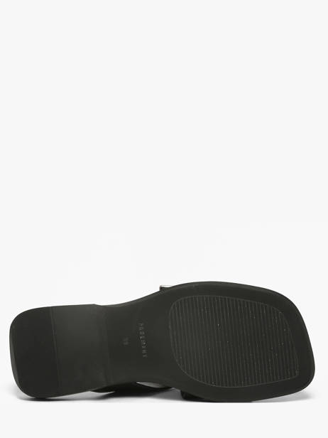 Slippers Uit Leder Pavement Zwart women 25276 ander zicht 4