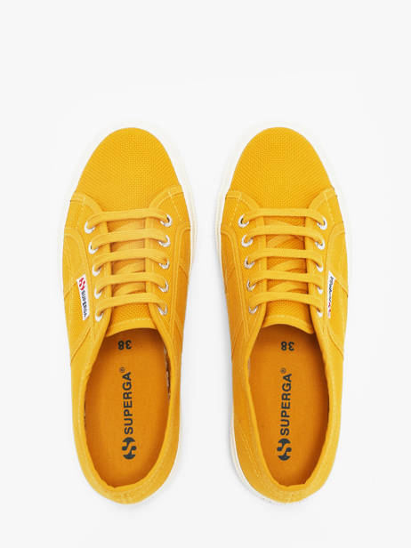 Sneakers Superga Geel women 10AYS ander zicht 3