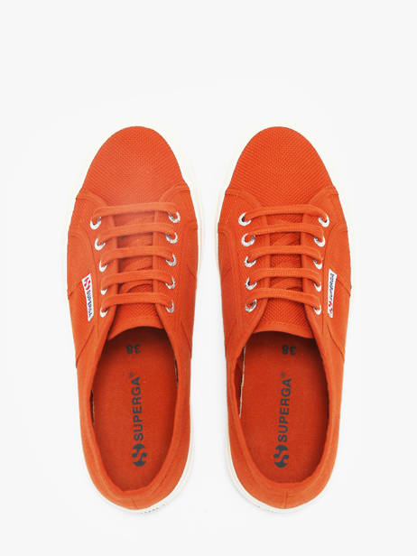 Sneakers Superga Oranje women 10AYU ander zicht 3
