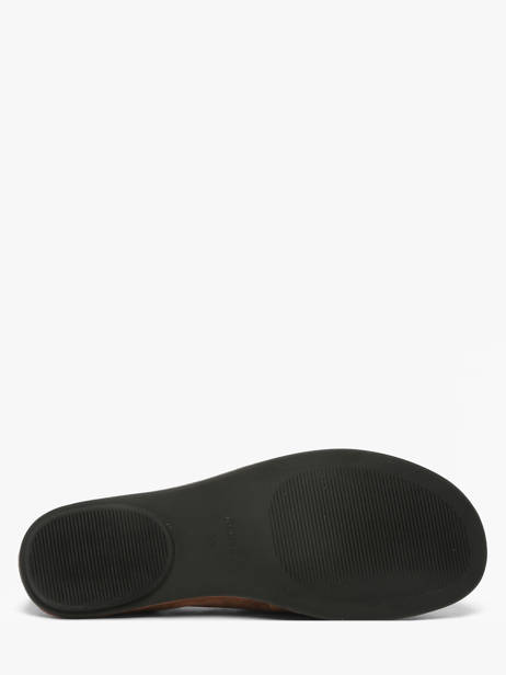 Mocassins Uit Leder Inuovo Bruin women CT003KCN ander zicht 4