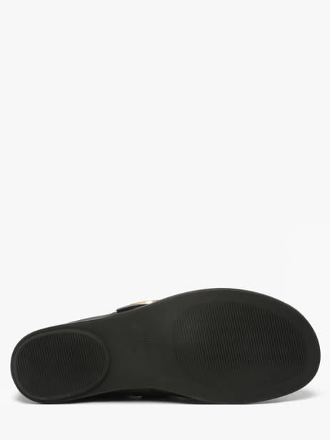 Ballerinas Met Riempjes Uit Leder Inuovo Zwart women CT005BLK ander zicht 4