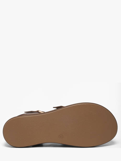 Sandalen Uit Leder Inuovo Bruin women 96046PRN ander zicht 4