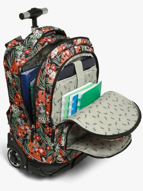 Rugzak Op Wieltjes 2 Compartimenten Cameleon Veelkleurig futur SR45 ander zicht 4