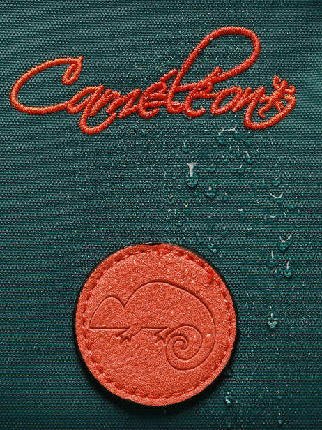 Boekentas Op Wieltjes 2 Compartimenten Cameleon Oranje vintage urban CR38 ander zicht 9