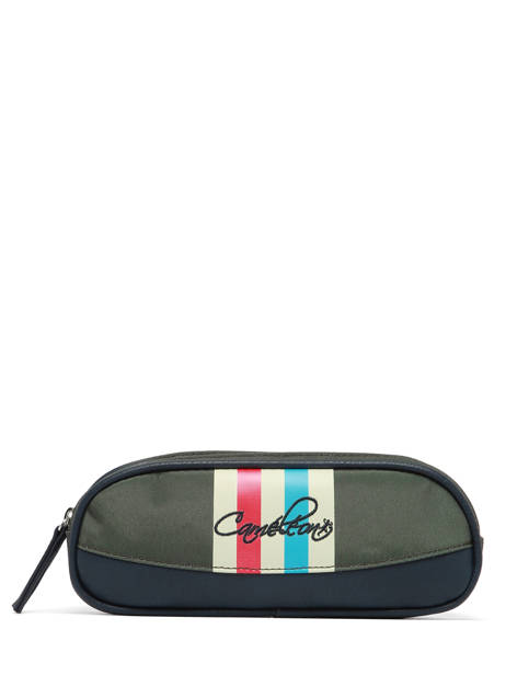Pennenzak Kinderen 2 Compartimenten Cameleon Blauw vintage urban VIB-TROU ander zicht 3