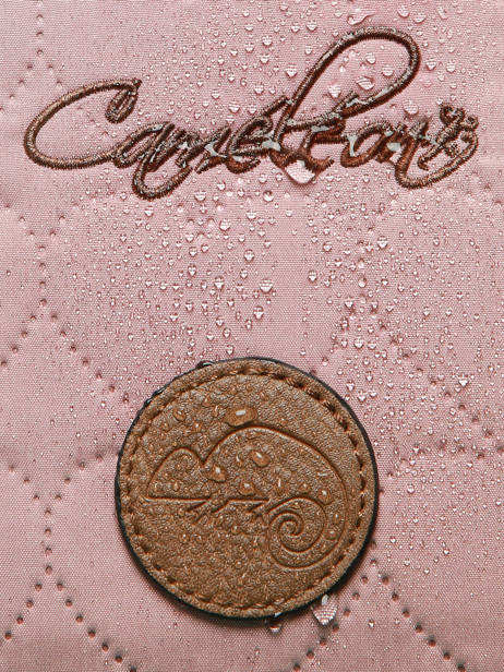 Boekentas Voor Kinderen 2 Compartimenten Cameleon Bruin vintage fantasy CA38 ander zicht 8