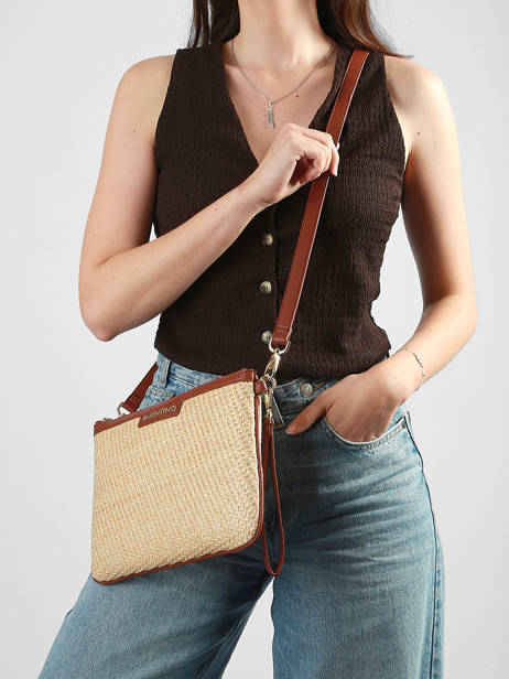 Cross Body Tas Demetra Stro Valentino Beige demetra VBS9R917 ander zicht 1