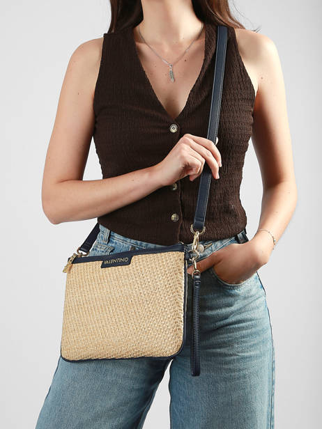 Cross Body Tas Demetra Stro Valentino Beige demetra VBS9R917 ander zicht 1