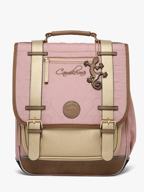 Rugzak 2 Compartimenten Cameleon Roze vintage fantasy SD39