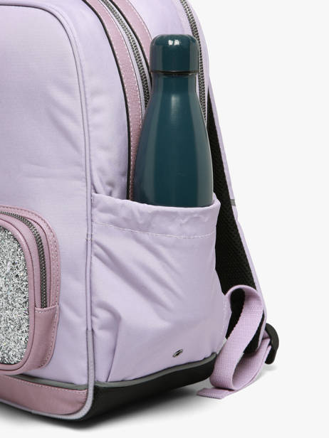 Rugzak 2 Compartimenten Vintage Fantasy Cameleon Violet vintage fantasy SO40 ander zicht 4
