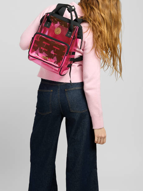 Adventurer Small - Minirugzak  Cabaia Roze adventurer S ander zicht 1