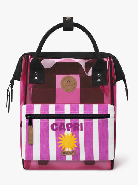 Adventurer Small - Minirugzak  Cabaia Roze adventurer S ander zicht 2