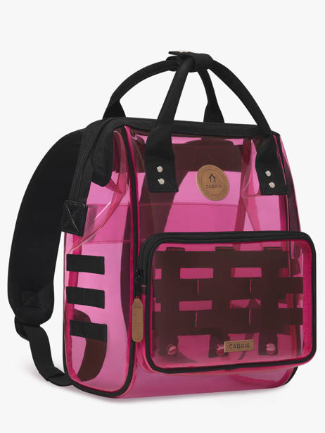 Adventurer Small - Minirugzak  Cabaia Roze adventurer S ander zicht 3