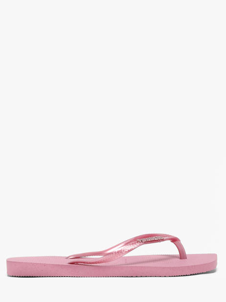 Teenslippers Sl Sq Lg Met Havaianas Roze accessoires 4148257F ander zicht 1