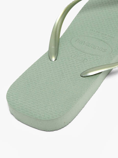 Teenslippers Havaianas Groen accessoires 4148301F ander zicht 3